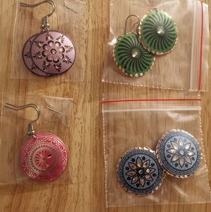 Copper earing 4 pack